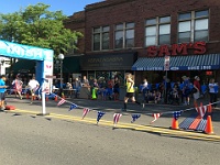2016-06 Firecrackers and Franks 5K  2016-06 Firecrackers and Franks 5K in downtown Ann Arbor Michigan. : 5K, Ann Arbor, Kasdorf, Race, Running